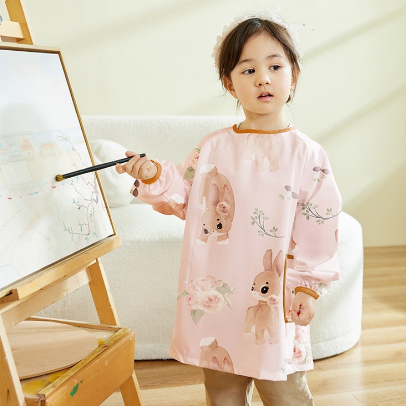 Art Craft Class - Chemise de protection imperméable pour enfants,