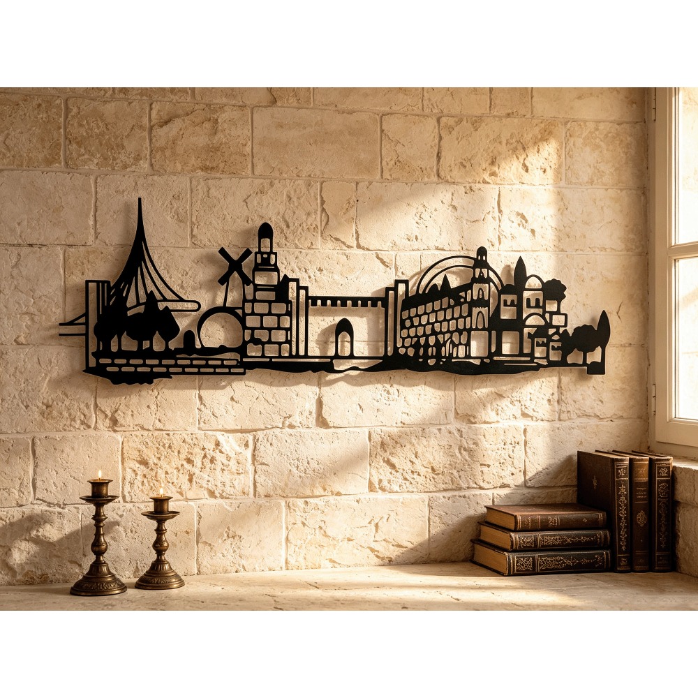 Art & Craft Of Problem Solving - CIFBUY Décoration murale en métal, silhouette