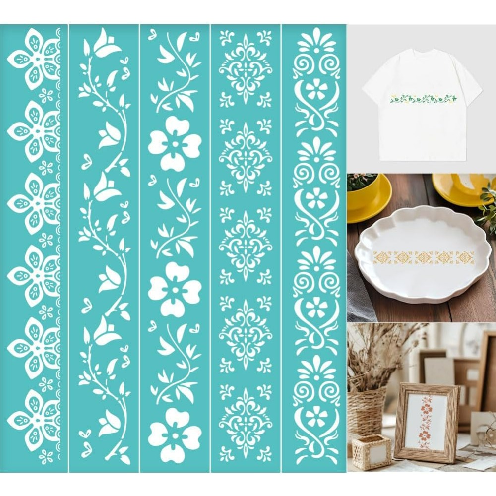 Silk Screen Printing - Pochoir de sérigraphie auto-adhésif réutilisable pour