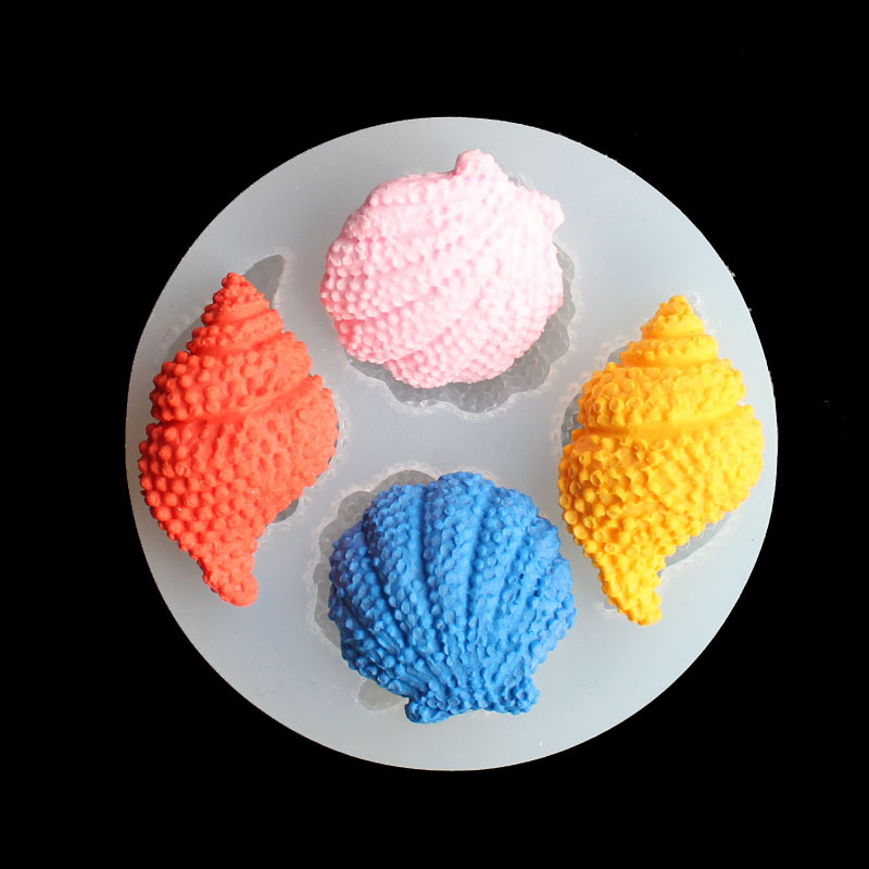 Art Craft Mirror - Moule à bougie en Silicone, coquille
