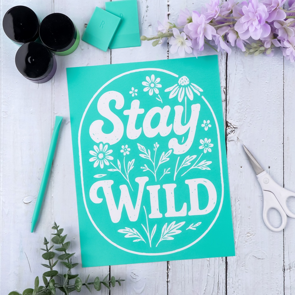 Silk Screen Printing - Pochoirs de sérigraphie réutilisables autocollants pour