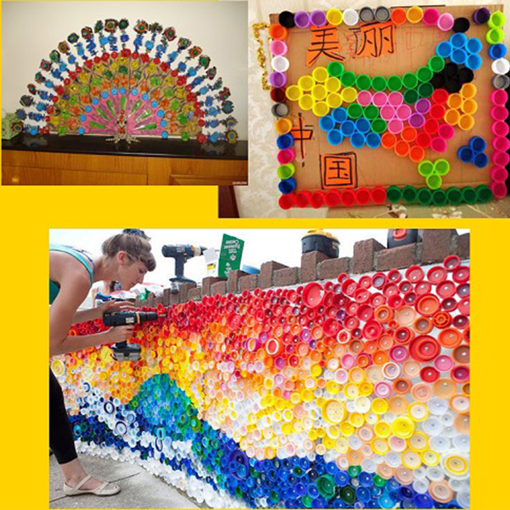 Art Craft Class - 200 pièces de bouchons décoratifs pour