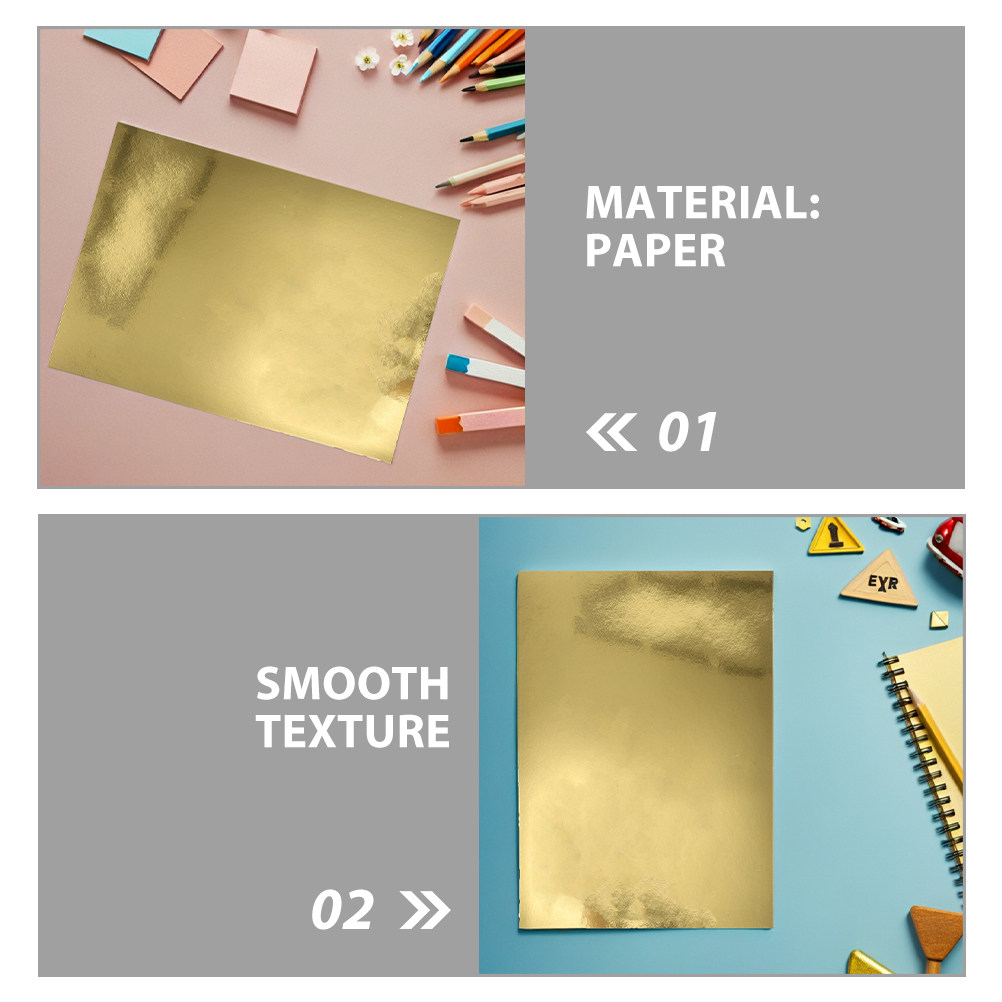 50 feuilles de papier cartonné - Art Craft Mirror avis et prix