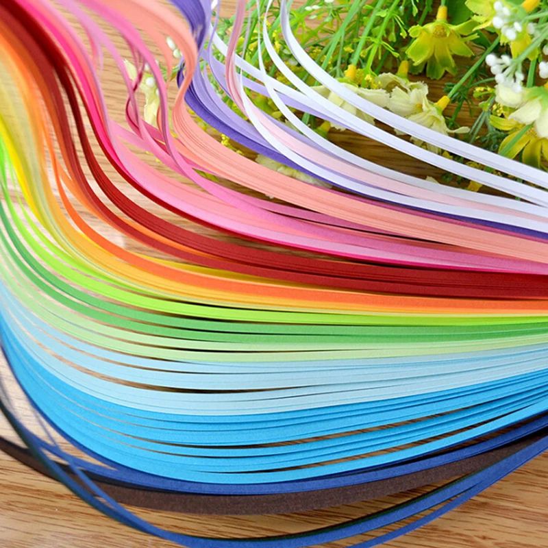 600 pièces de bandes de papier - Art Quilling Craft avis et prix