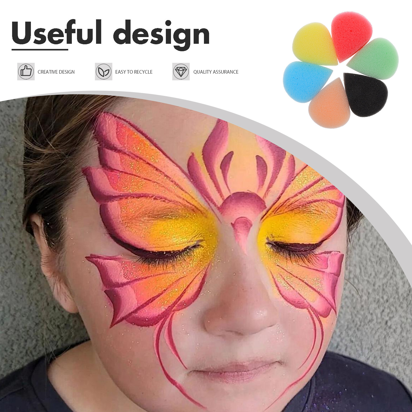 6 éponges de maquillage pour e - Art Craft Class avis et prix