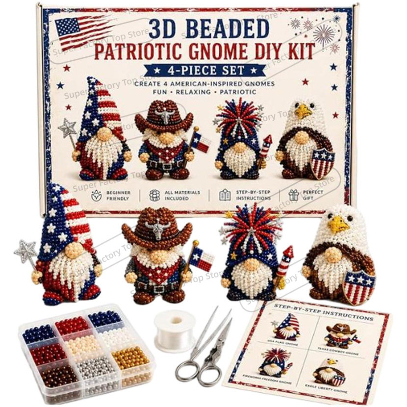 Nouveau kit de perles 3D DIY p - Art And Craft Independence Day avis et prix