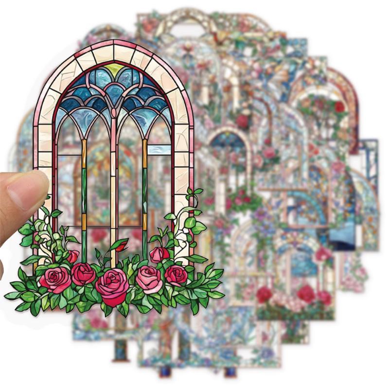 50 autocollants floraux vintag - Art Craft Using Paper avis et prix