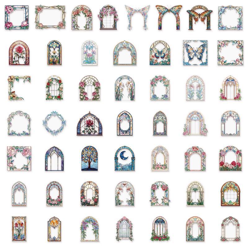 50 autocollants floraux vintag - Art Craft Using Paper avis et prix